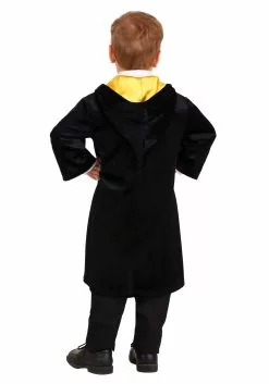 Jerry Leigh Kids Harry Potter Deluxe Hufflepuff Robe Costume -Scary Costumes store harry potter toddler deluxe hufflepuff robe4