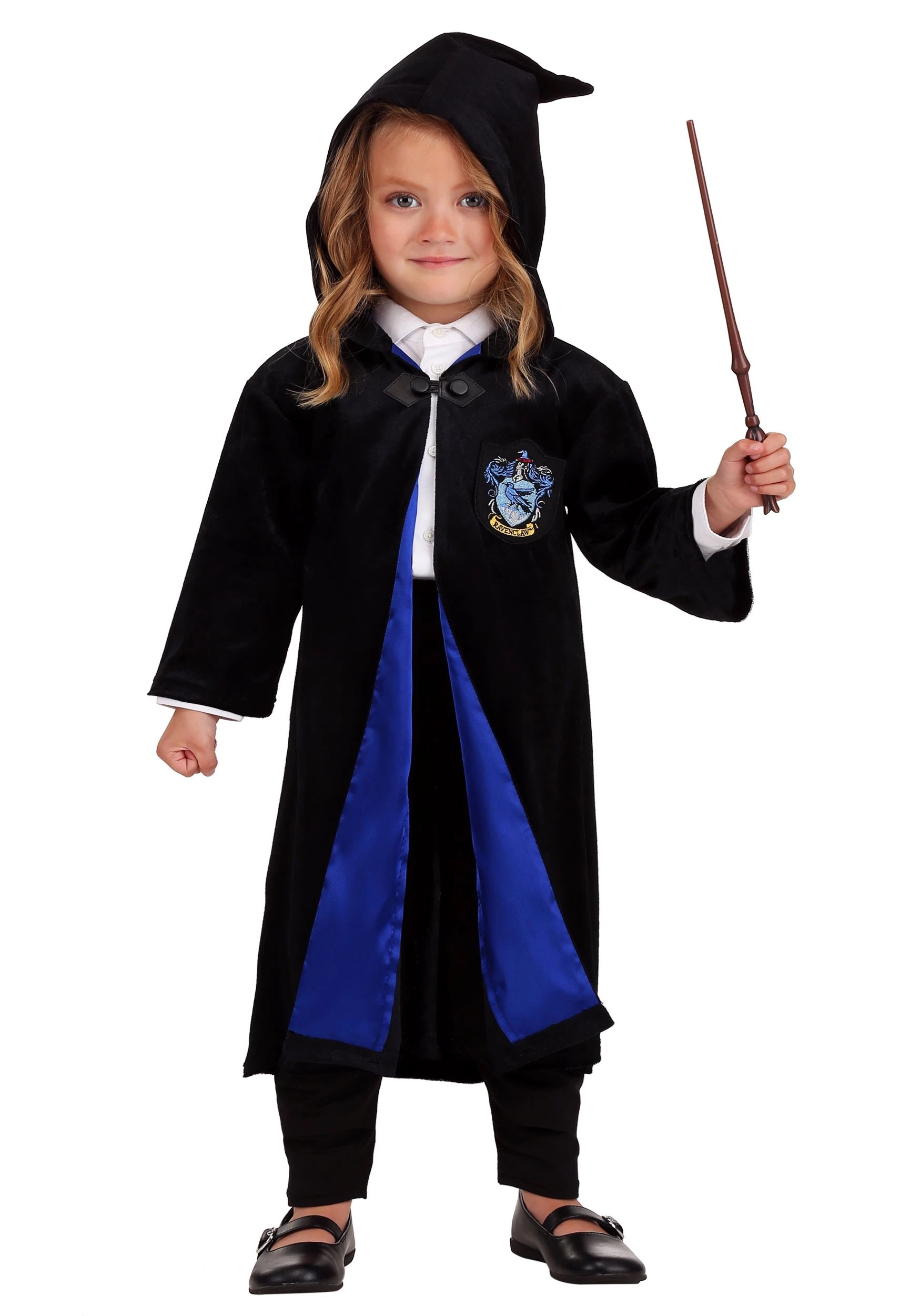 Jerry Leigh Harry Potter Kids Deluxe Ravenclaw Robe Costume 1 Jerry Leigh Harry Potter Kids Deluxe Ravenclaw Robe Costume