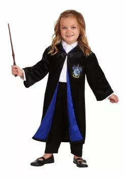 Jerry Leigh Harry Potter Kids Deluxe Ravenclaw Robe Costume 7 Jerry Leigh Harry Potter Kids Deluxe Ravenclaw Robe Costume -Scary Costumes store harry potter toddler deluxe ravenclaw robe2
