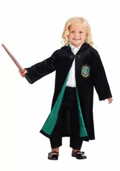 Jerry Leigh Kids Harry Potter Deluxe Slytherin Robe Costume