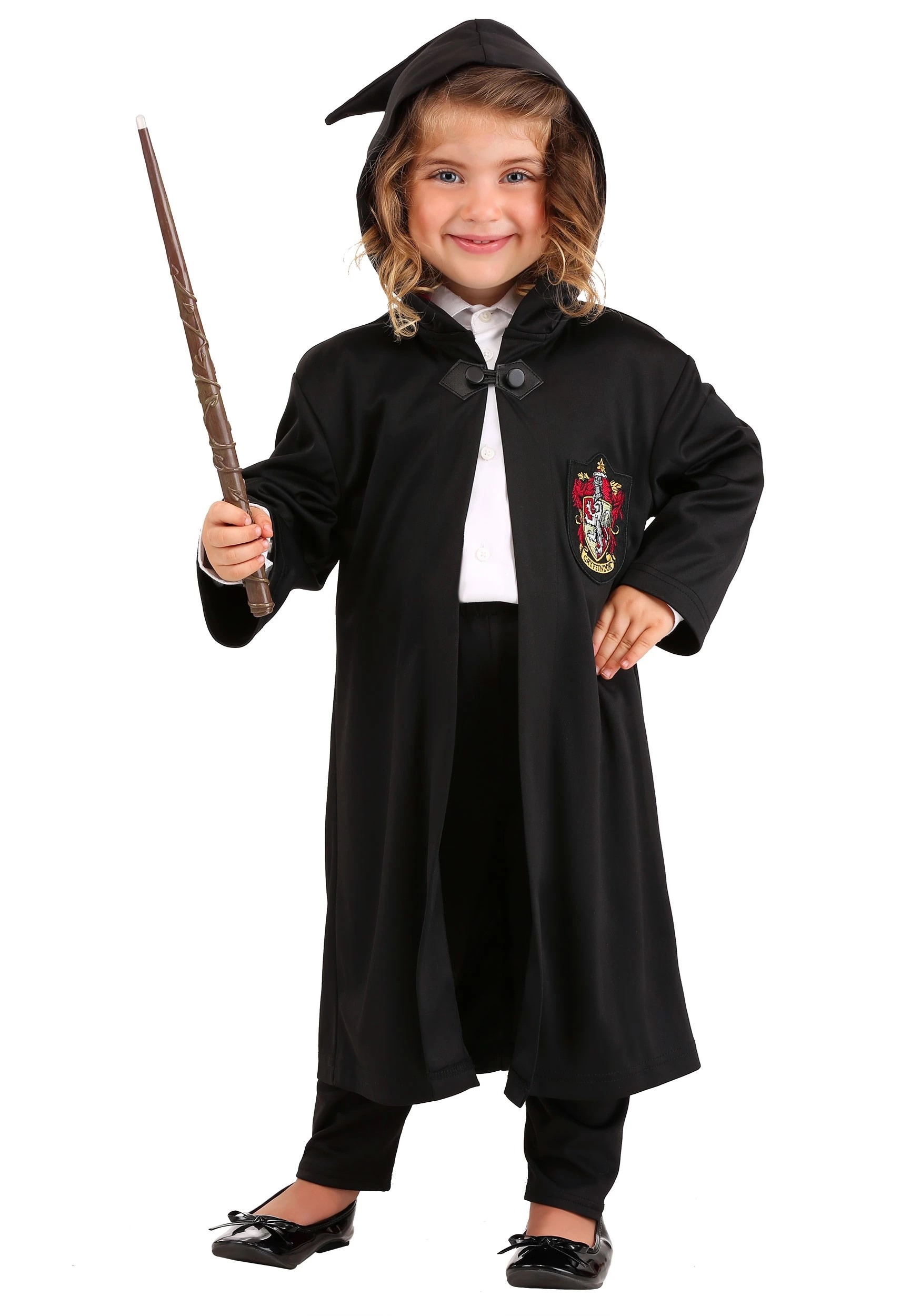 Jerry Leigh Toddler's Harry Potter Gryffindor Robe Costume 5 Jerry Leigh Toddler's Harry Potter Gryffindor Robe Costume - Image 5