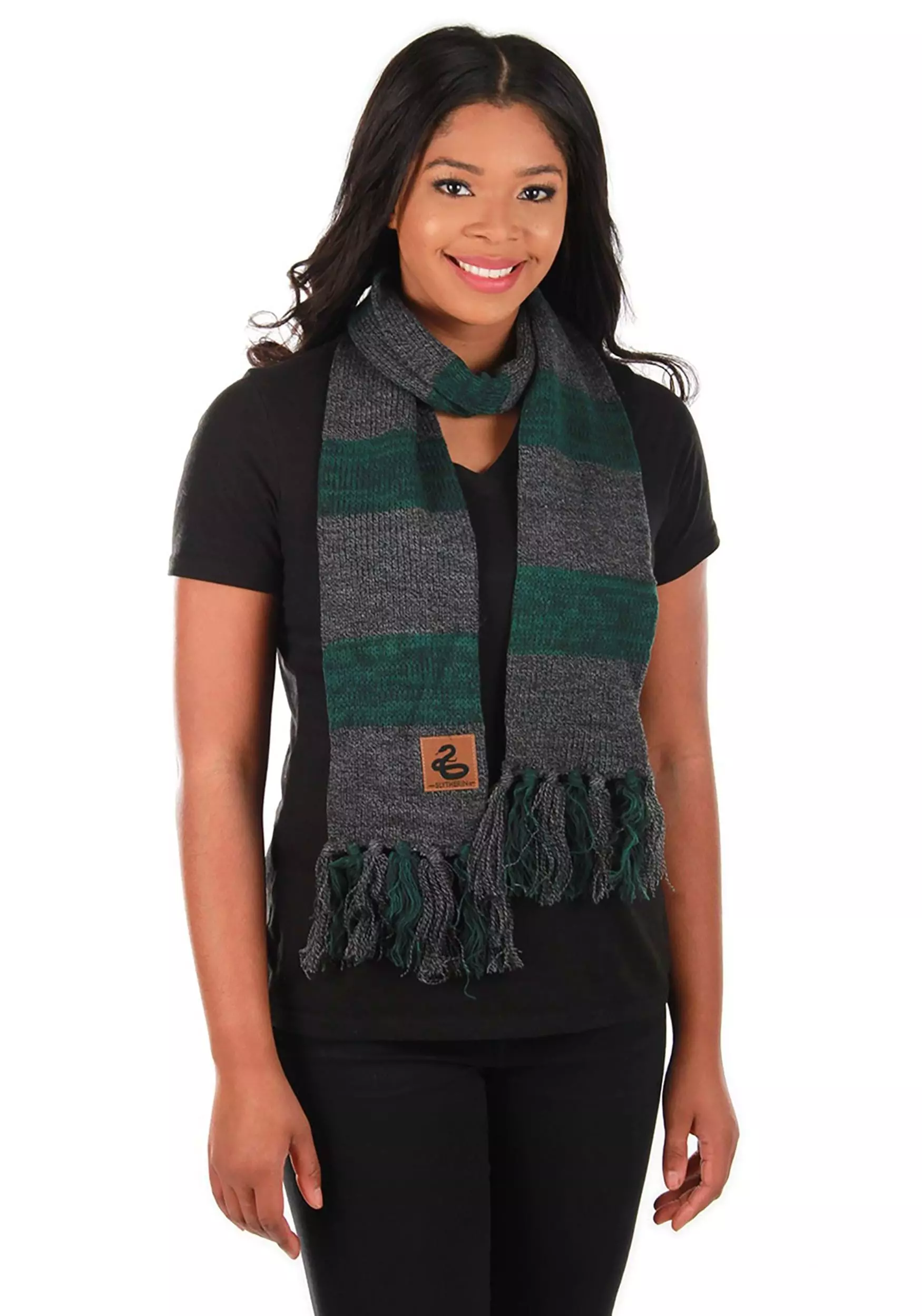 Elope Harry Potter Vintage Slytherin Scarf 2 Elope Harry Potter Vintage Slytherin Scarf - Image 2