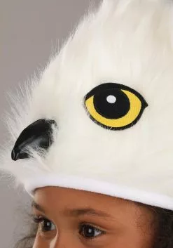 Elope Hedwig Owl Plush Hat -Scary Costumes store hedwig plush hat alt 2