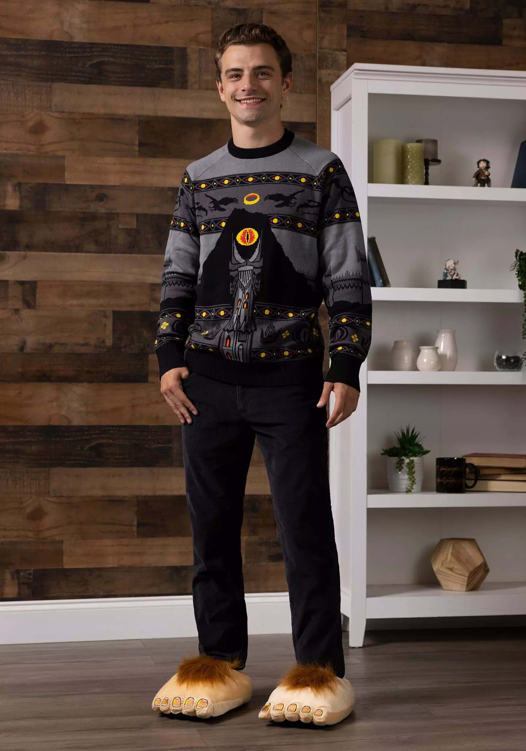 Elope Adult The Hobbit Costume Feet 3 Elope Adult The Hobbit Costume Feet - Image 3