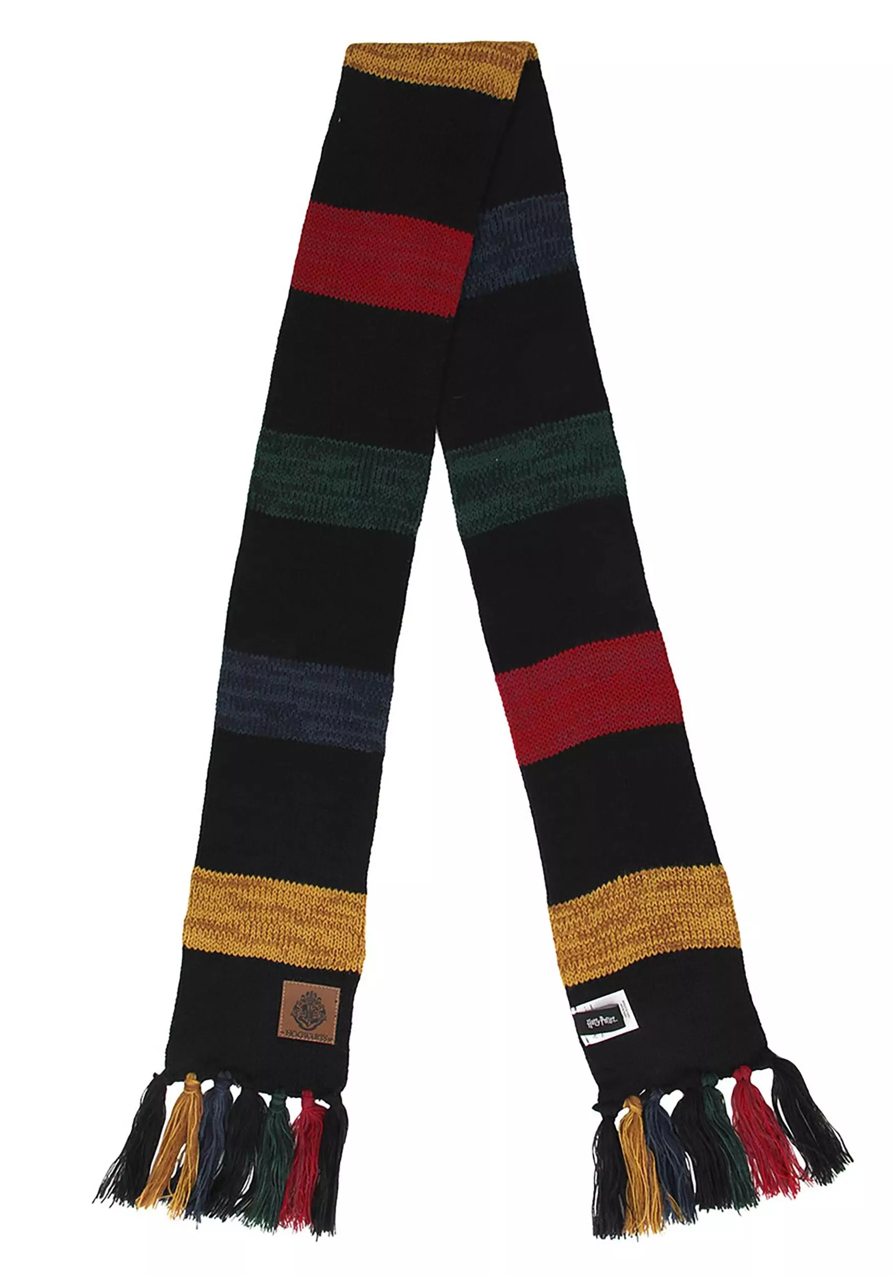 Elope Hogwarts Heathered Adult Knit Scarf 2 Elope Hogwarts Heathered Adult Knit Scarf - Image 2