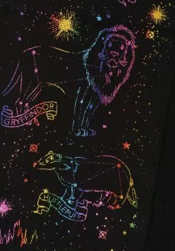 Elope Knit Scarf Hogwarts House Emblem Constellations 7 Elope Knit Scarf Hogwarts House Emblem Constellations -Scary Costumes store hogwarts house emblem constellations knit scarf alt 2