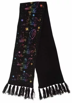 Elope Knit Scarf Hogwarts House Emblem Constellations 9 Elope Knit Scarf Hogwarts House Emblem Constellations -Scary Costumes store hogwarts house emblem constellations knit scarf alt 4