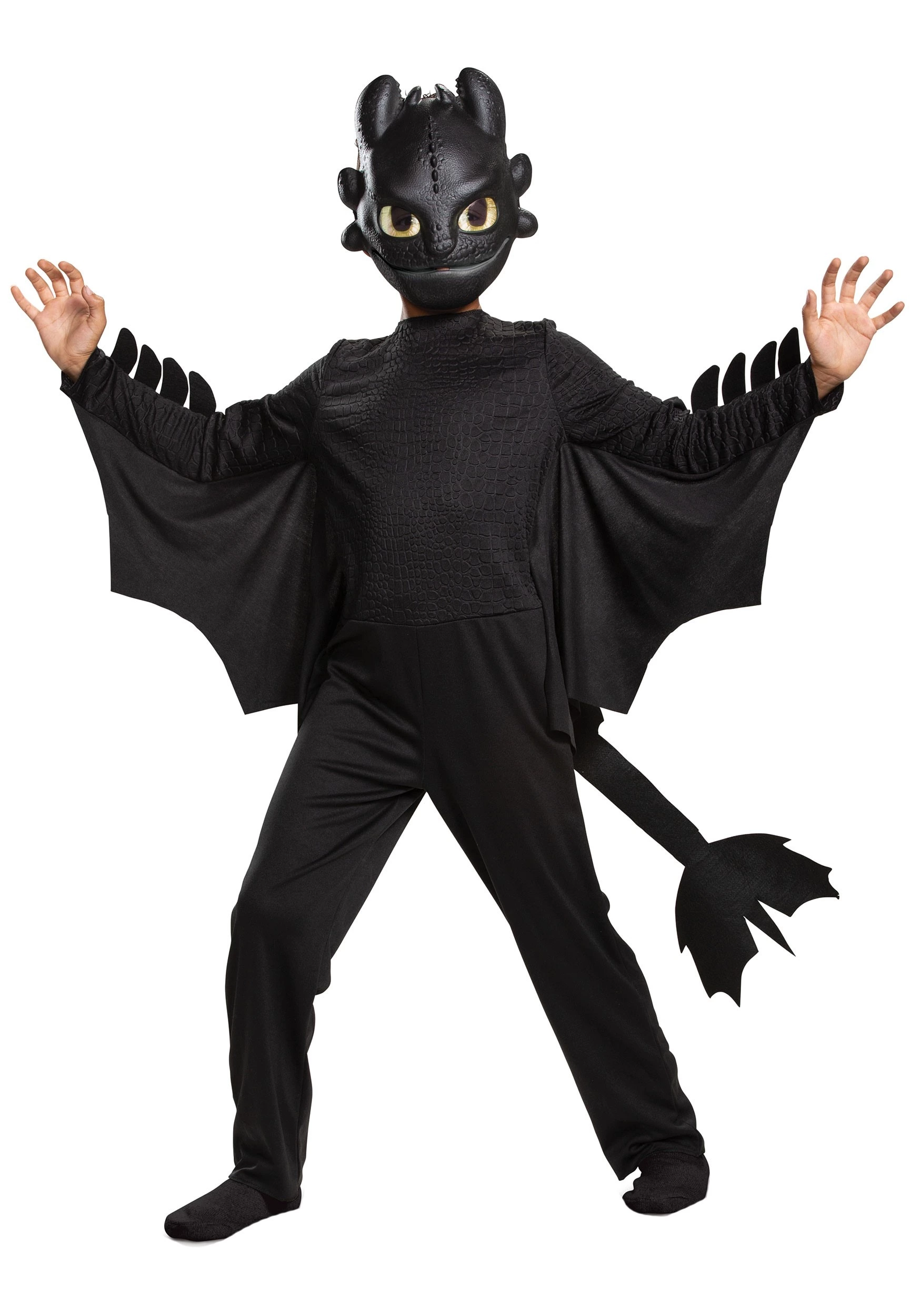 Disguise How To Train Your Dragon Kid's Toothless Classic Costume 1 Disguise How To Train Your Dragon Kid's Toothless Classic Costume
