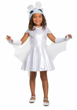 Disguise How To Train Your Dragon Classic Girls Light Fury Costume