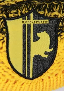 Elope Knit Brim Cap Hufflepuff -Scary Costumes store hufflepuff knit brim cap alt 2