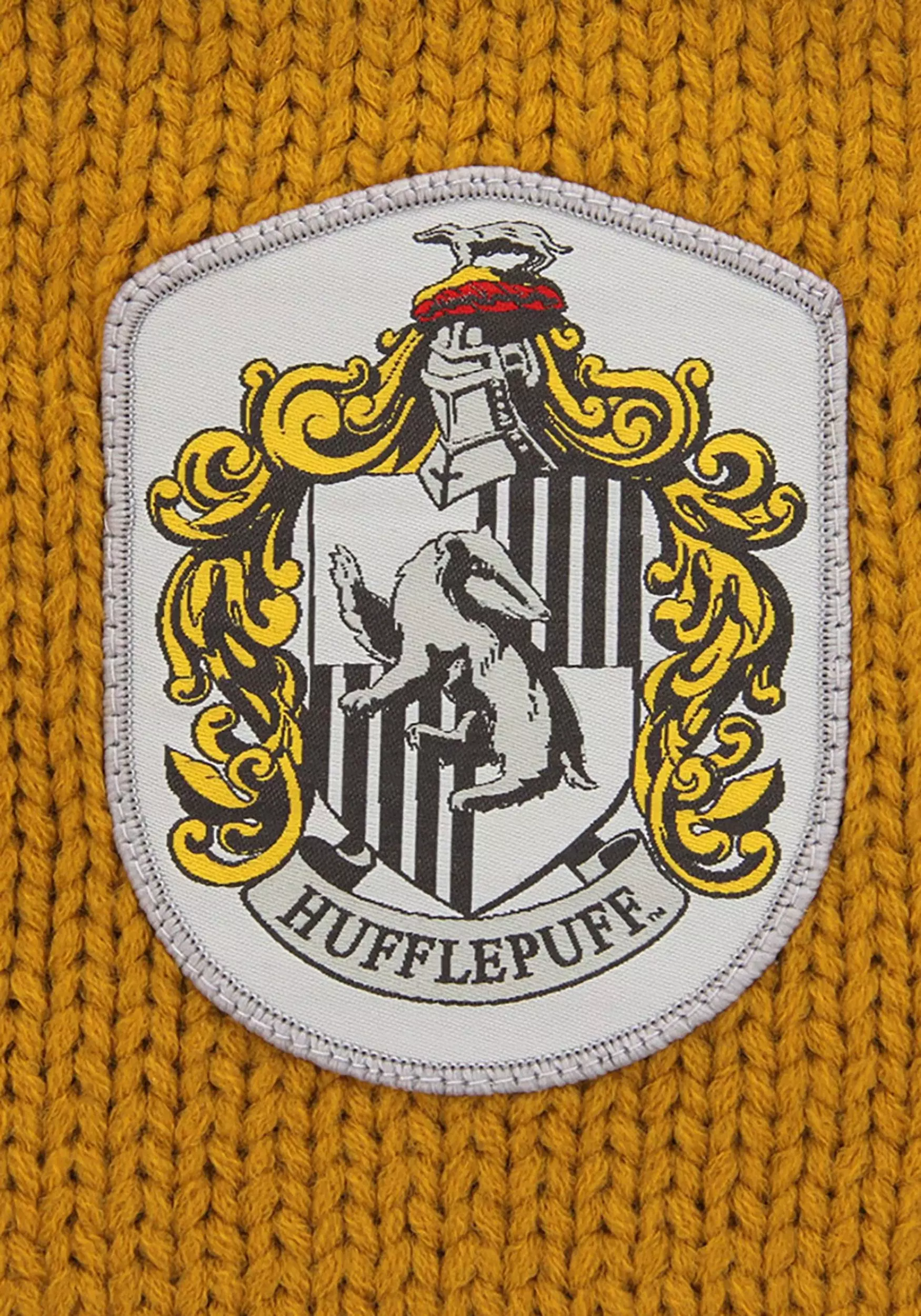 Elope Hufflepuff Knit Warm Hood 3 Elope Hufflepuff Knit Warm Hood - Image 3