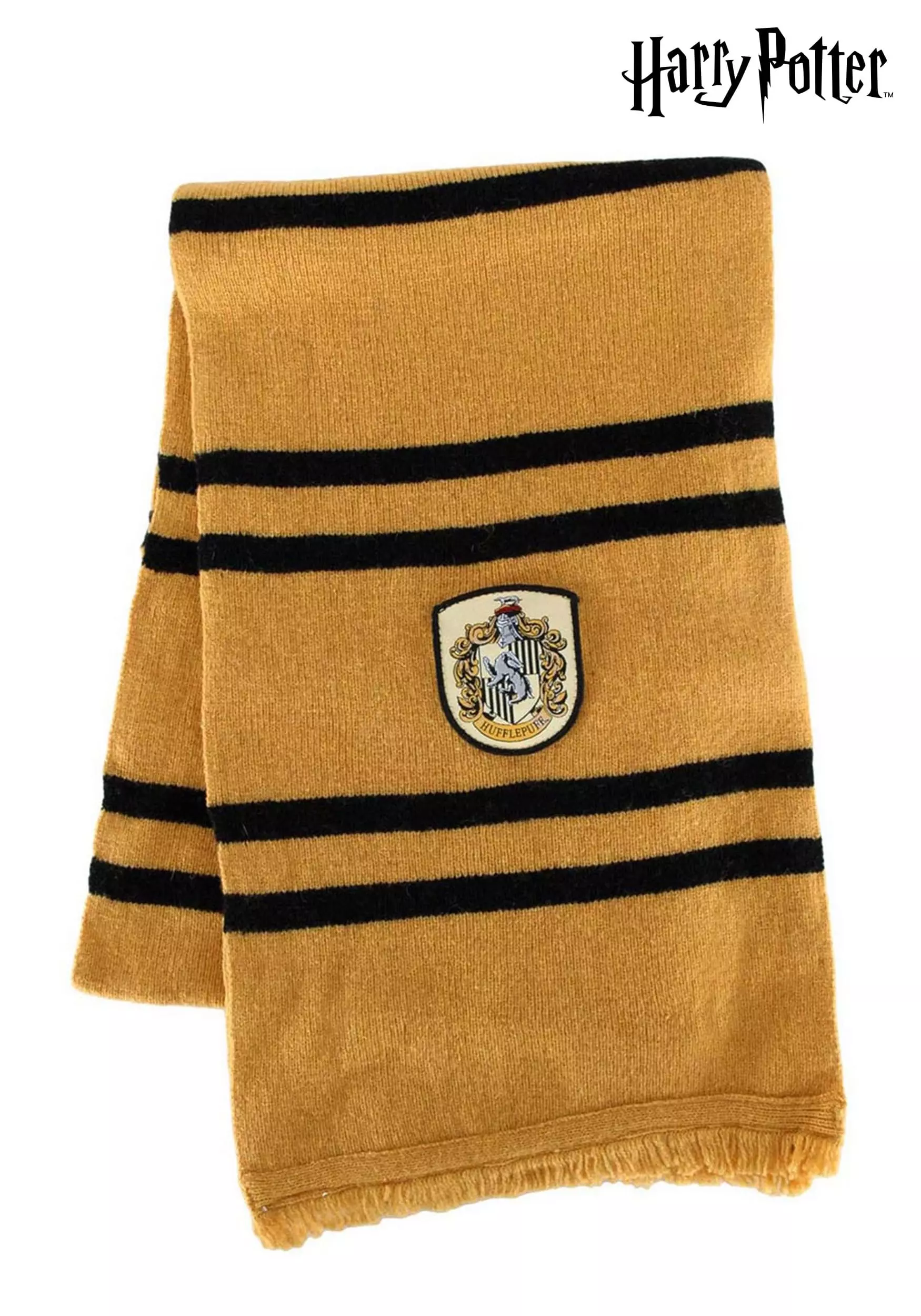 Elope Wool Hufflepuff Scarf 1 Elope Wool Hufflepuff Scarf