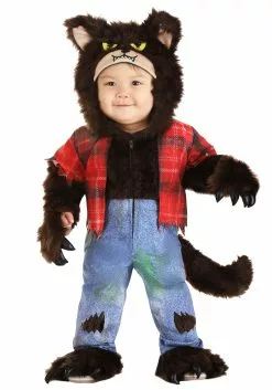 Fun Costumes Brown Werewolf Costume For Infants