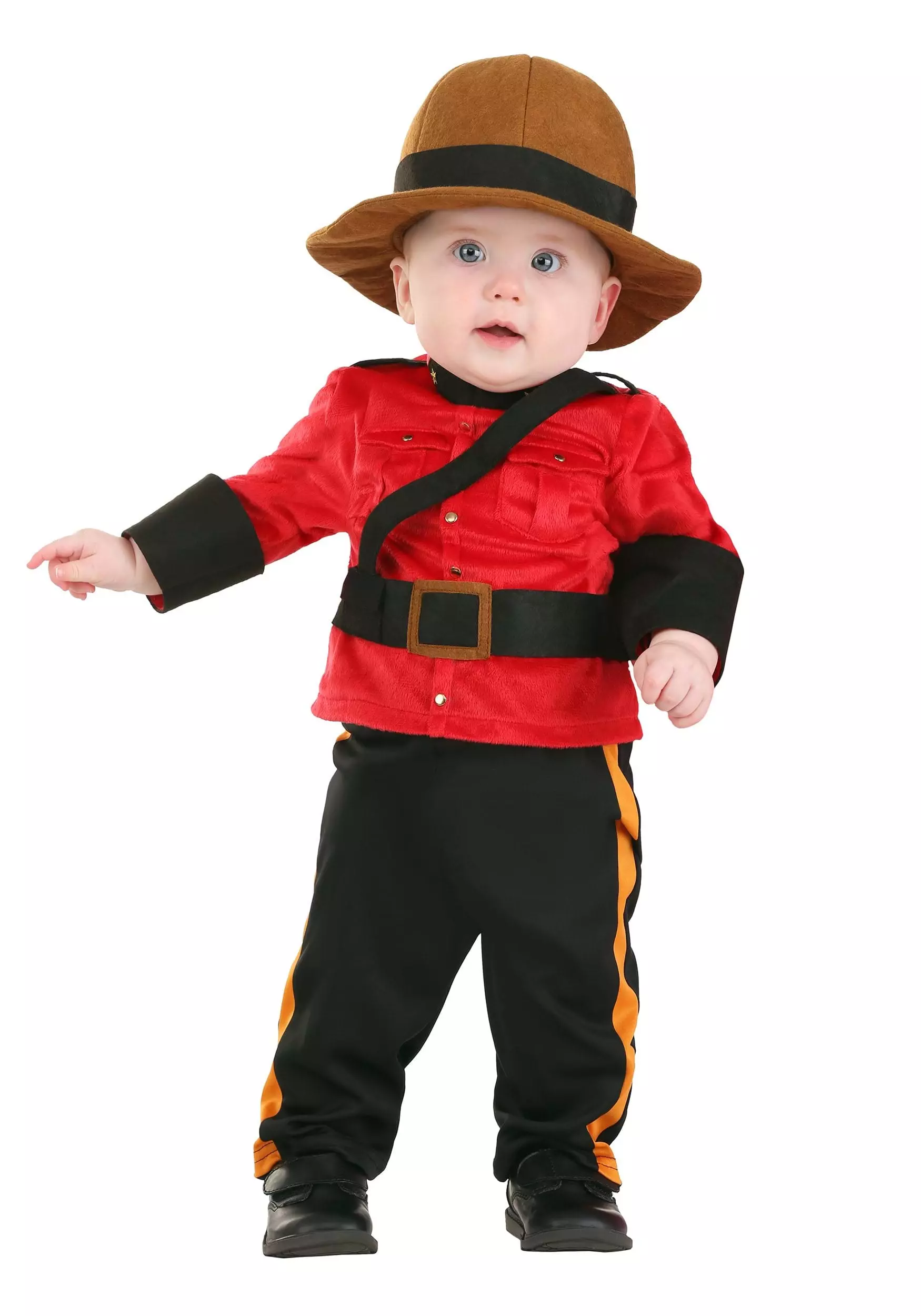 Fun Costumes Canadian Mountie Costume For Infants 3 Fun Costumes Canadian Mountie Costume For Infants - Image 3