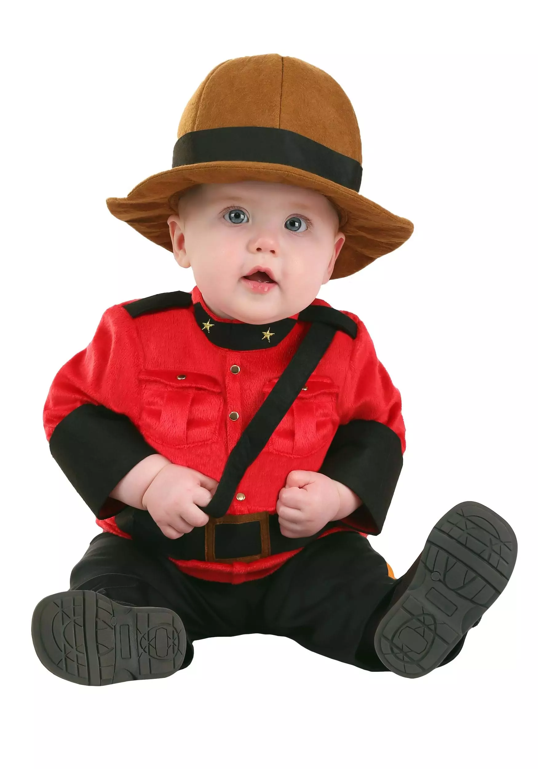 Fun Costumes Canadian Mountie Costume For Infants 1 Fun Costumes Canadian Mountie Costume For Infants