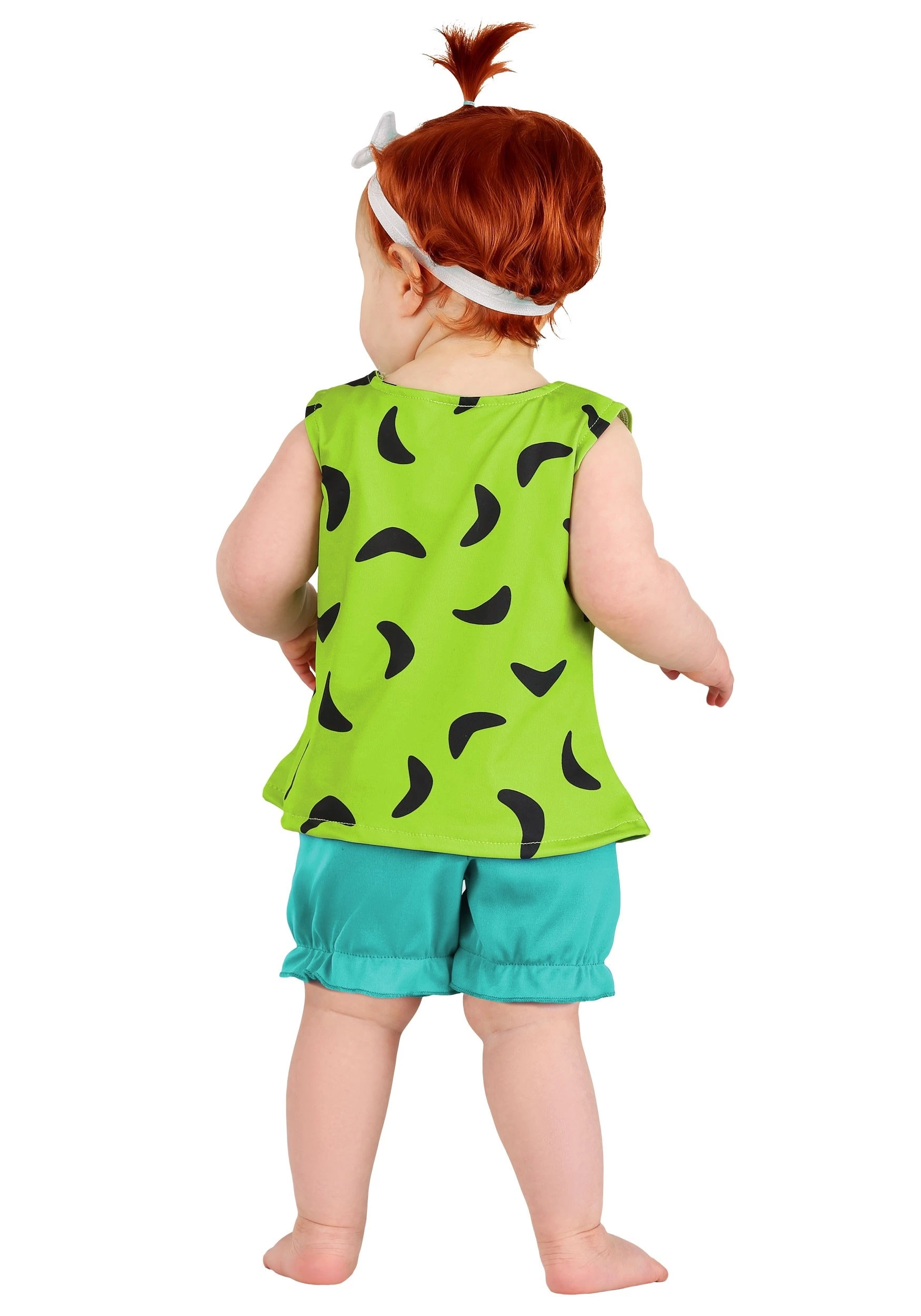 Jerry Leigh Classic Flintstones Pebbles Infant Costume 2 Jerry Leigh Classic Flintstones Pebbles Infant Costume - Image 2