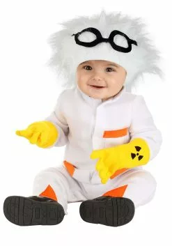 Fun Costumes Doc Brown Costume For Infants -Scary Costumes store infant doc brown costume alt 2