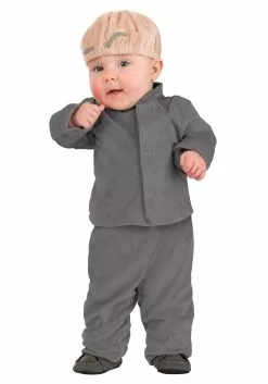 Fun Costumes Evil Gray Suit Costume For Infants