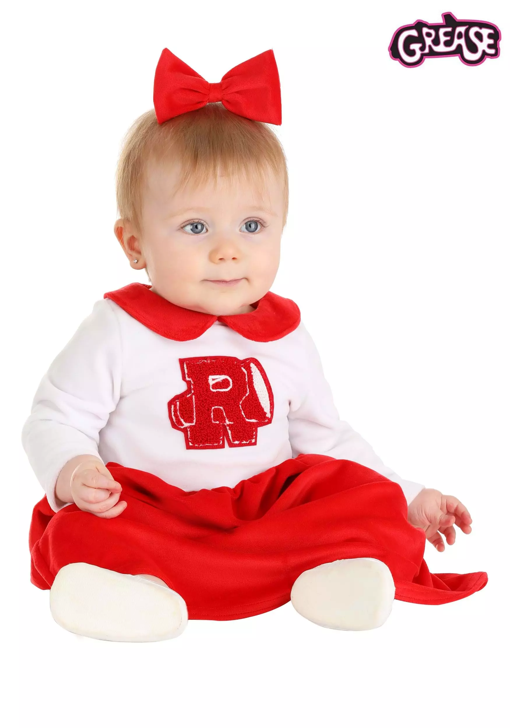 Fun Costumes Grease Rydell High Cheerleader Costume For Infants 1 Fun Costumes Grease Rydell High Cheerleader Costume For Infants