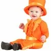 Fun Costumes Orange Suit Costume For Infants