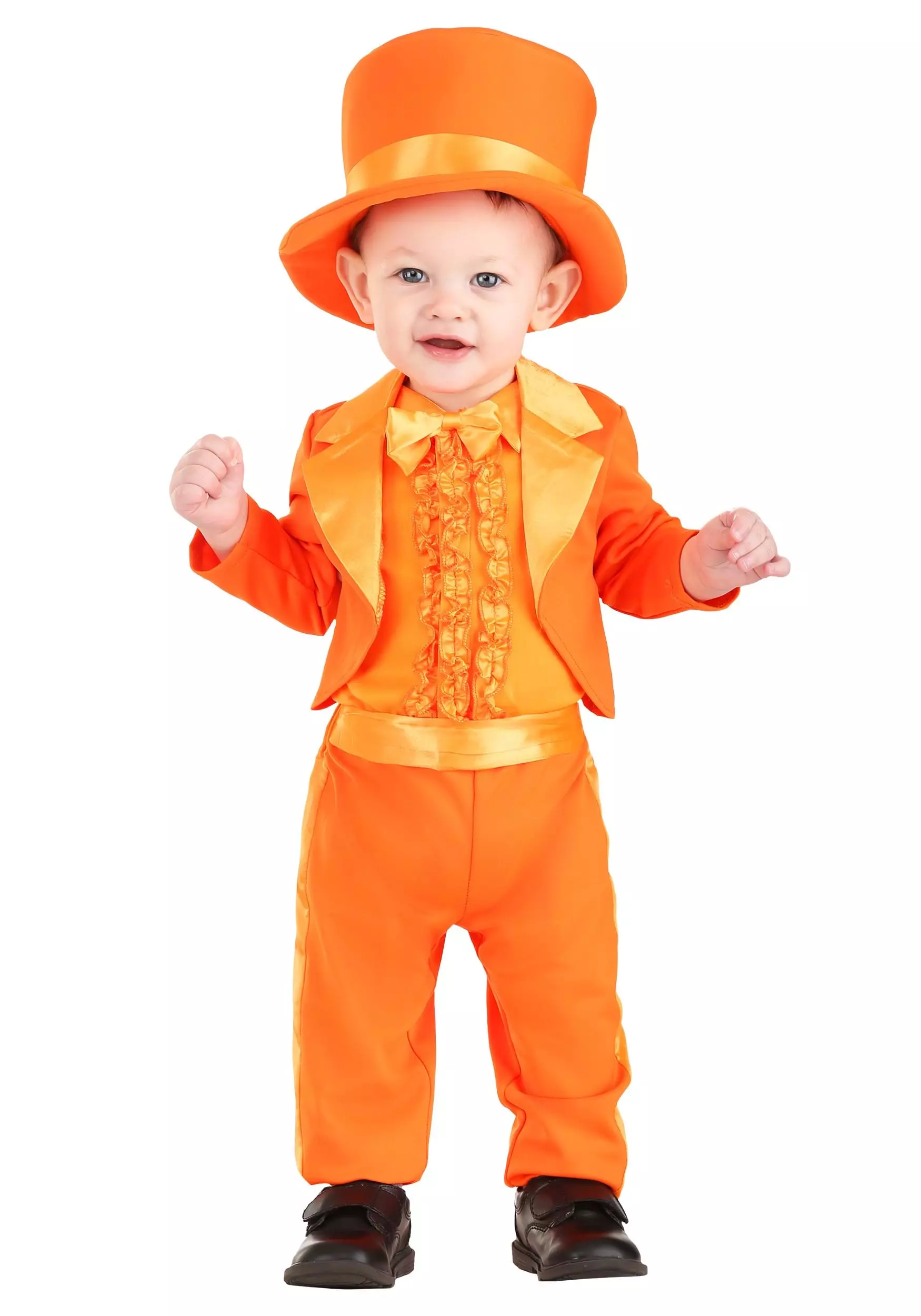 Fun Costumes Orange Suit Costume For Infants 3 Fun Costumes Orange Suit Costume For Infants - Image 3