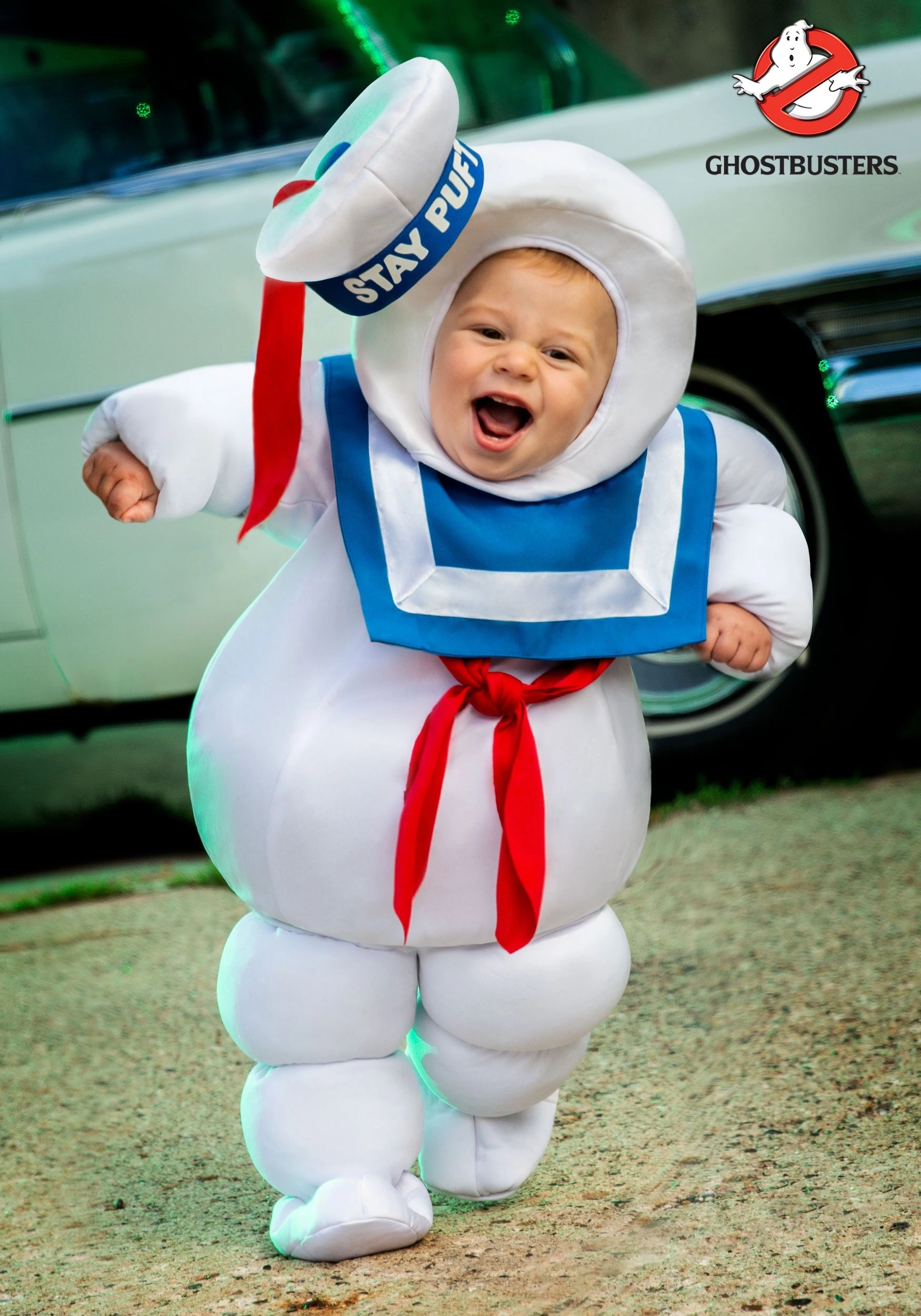 Boloparty Ghostbusters Stay Puft Costume For Infants 1 Boloparty Ghostbusters Stay Puft Costume For Infants