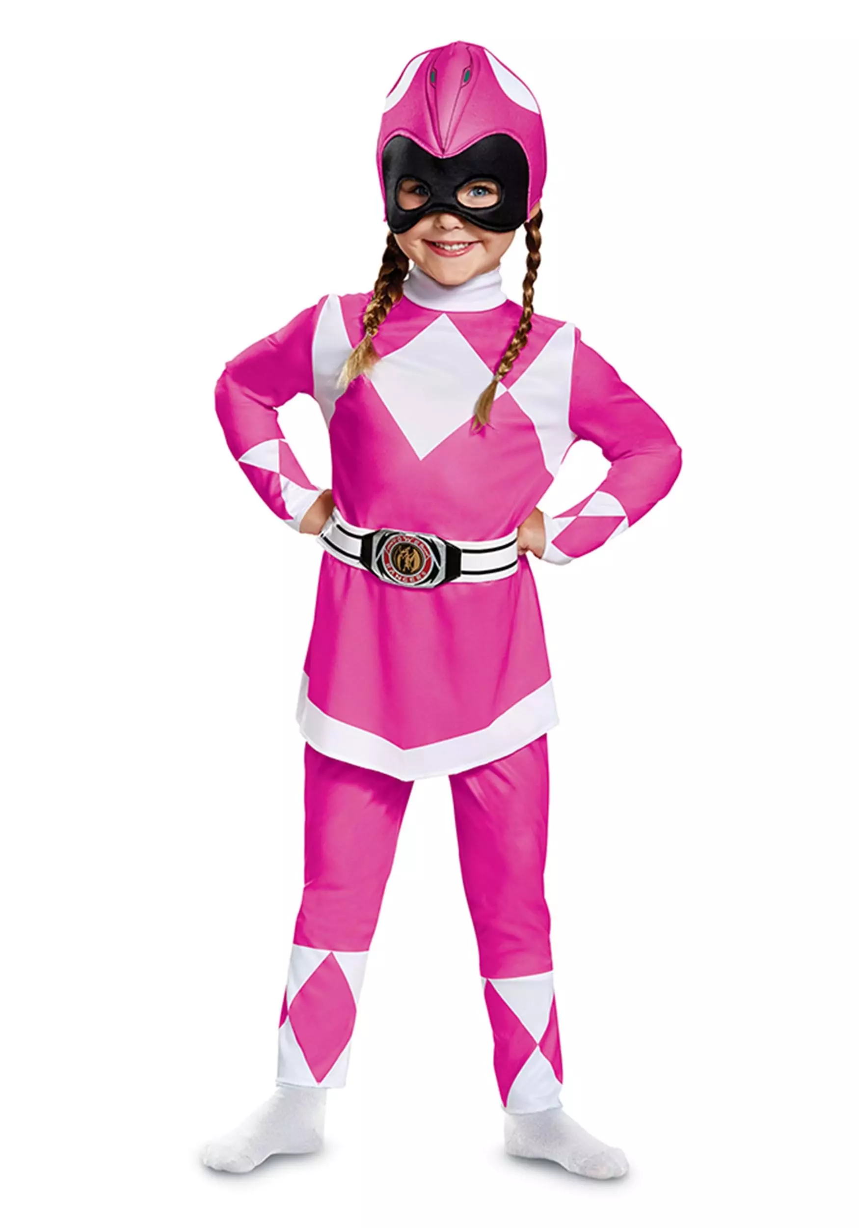Disguise Toddler Power Rangers Pink Ranger Costume 2 Disguise Toddler Power Rangers Pink Ranger Costume - Image 2