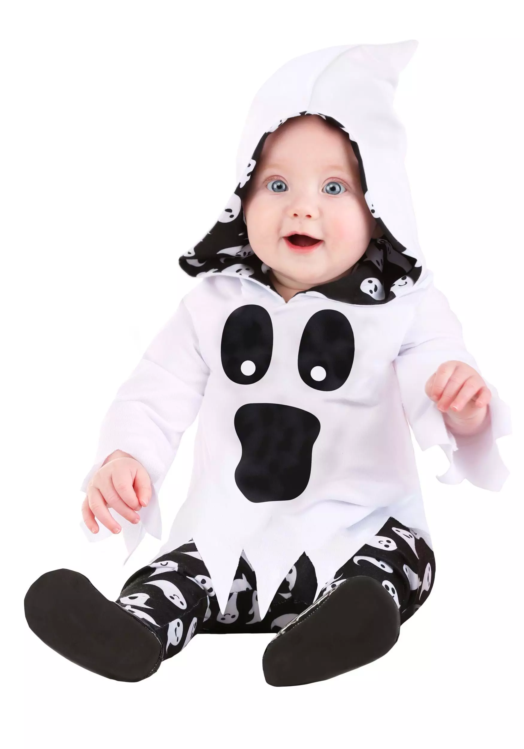 Topwell Creative Corp. Spirited Ghost Costume For Infants 1 Topwell Creative Corp. Spirited Ghost Costume For Infants