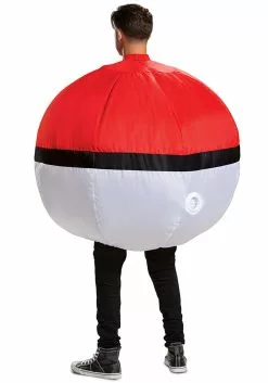 Disguise Inflatable Poké Ball Adult Costume 8 Disguise Inflatable Poké Ball Adult Costume -Scary Costumes store inflatable poke ball adult costume alt 3