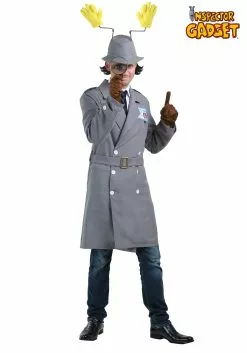 Fun Costumes Men's Inspector Gadget Costume 5 Fun Costumes Men's Inspector Gadget Costume -Scary Costumes store inspector gadget mens costume alt 2