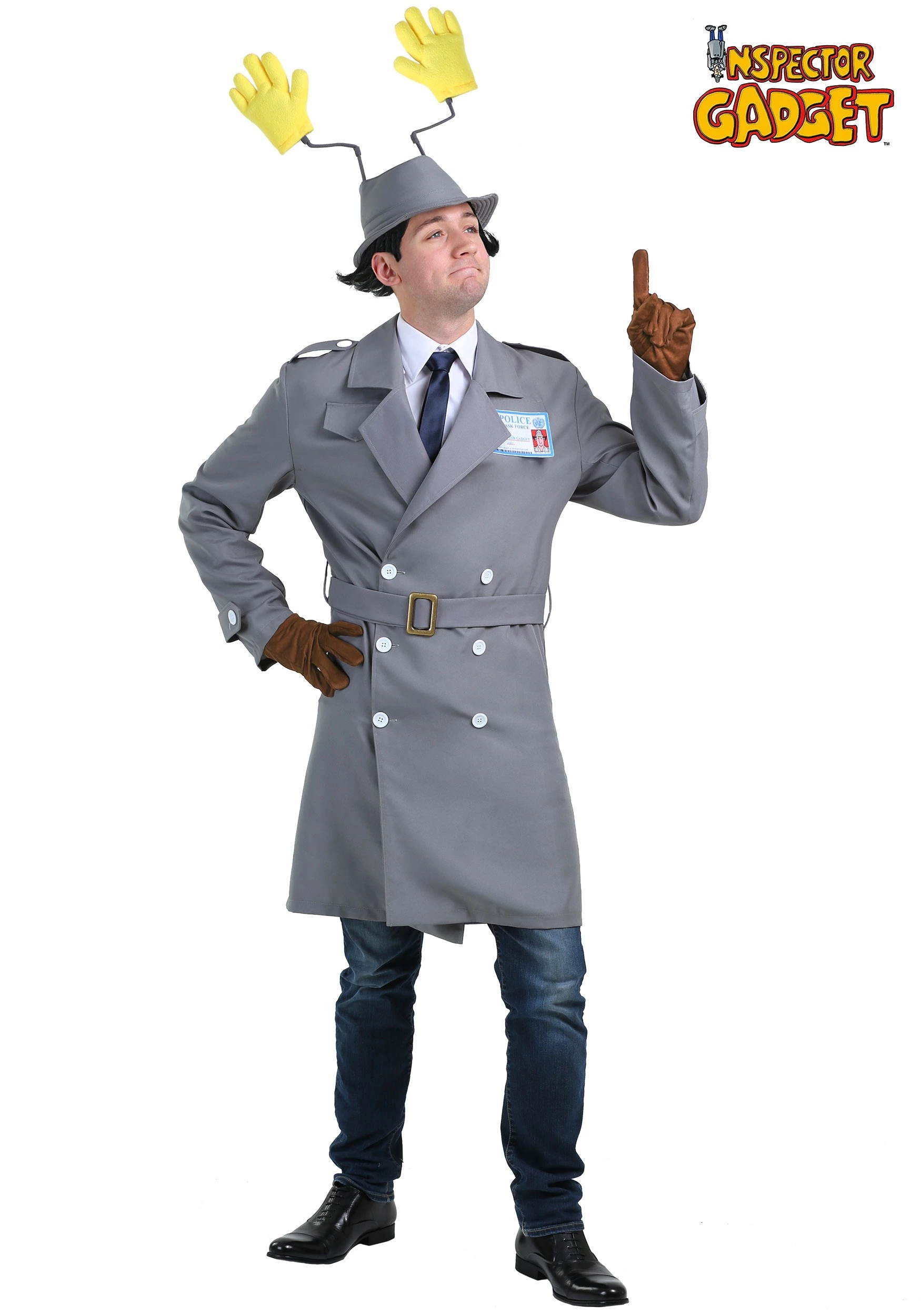 Fun Costumes Men's Inspector Gadget Costume 1 Fun Costumes Men's Inspector Gadget Costume