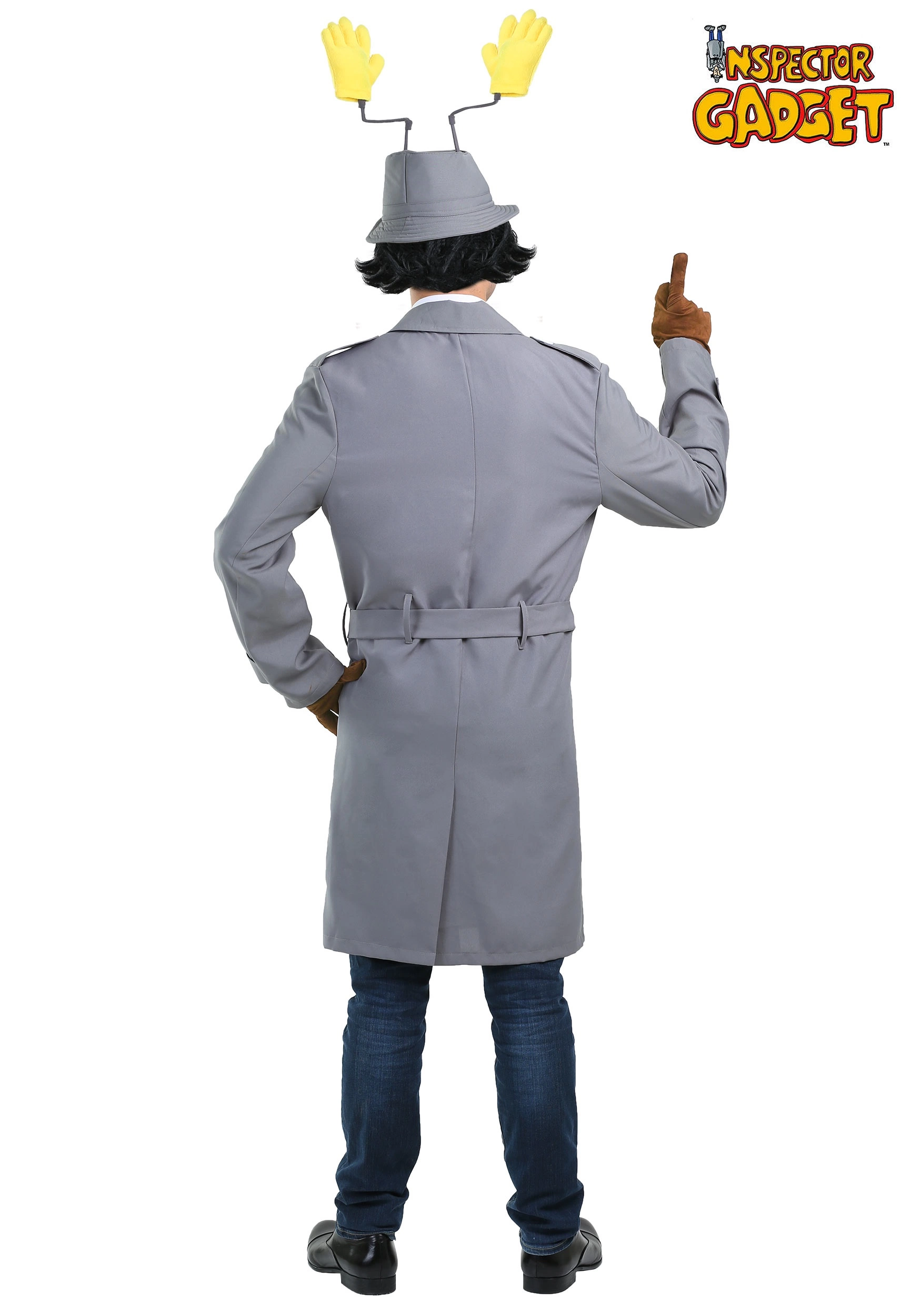 Fun Costumes Inspector Gadget Plus Size Men's Costume 2 Fun Costumes Inspector Gadget Plus Size Men's Costume - Image 2