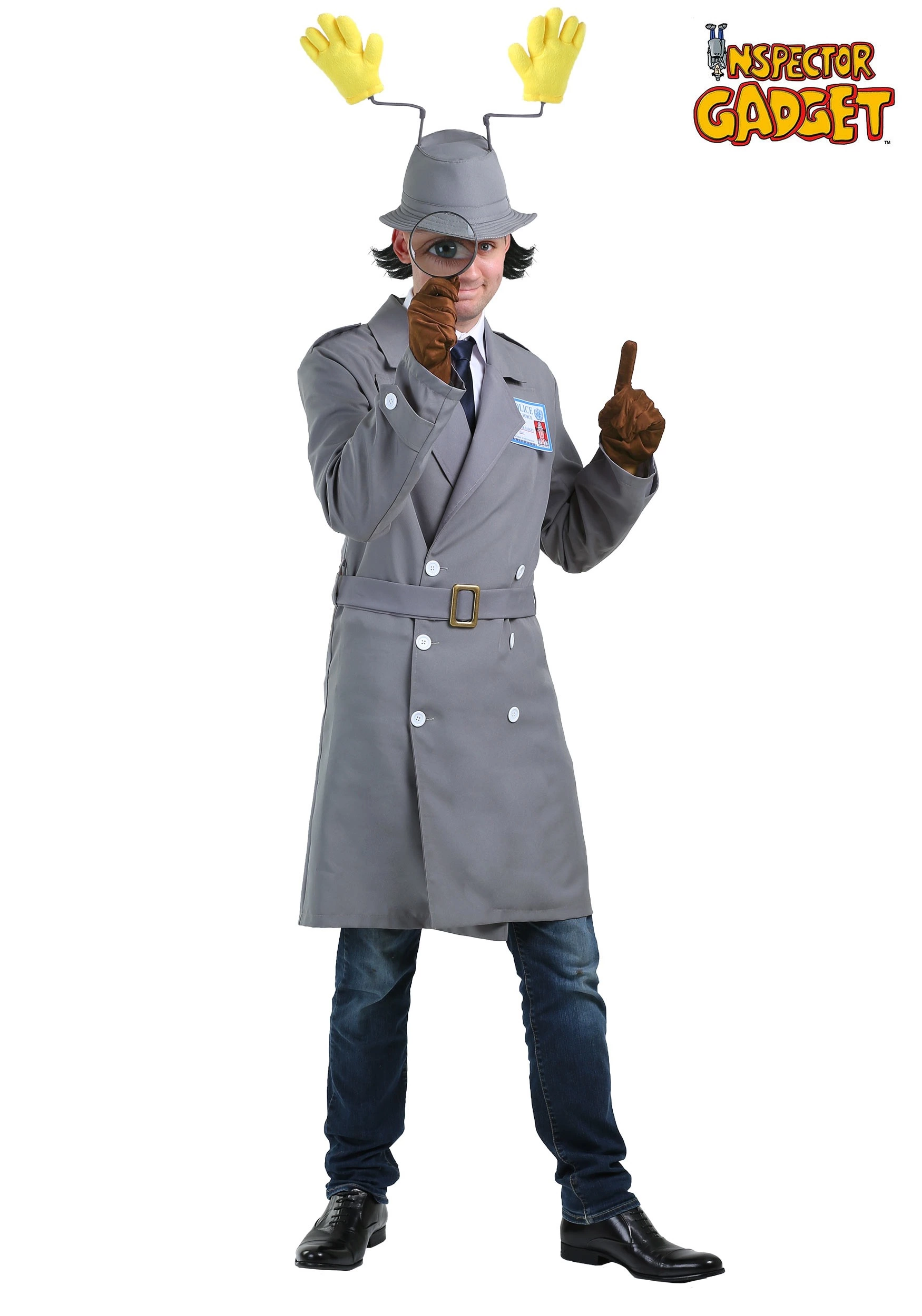 Fun Costumes Inspector Gadget Plus Size Men's Costume 3 Fun Costumes Inspector Gadget Plus Size Men's Costume - Image 3