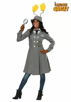 Fun Costumes Women's Inspector Gadget Costume
