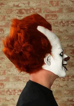 TRICK OR TREAT STUDIOS IT Supreme Pennywise Adult Mask -Scary Costumes store it adult supreme pennywise mask alt 2 update