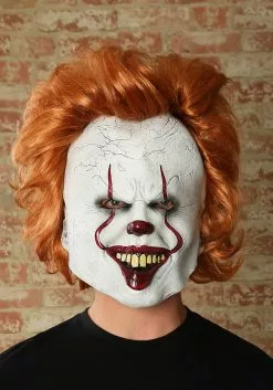 Rubies Costume Co. Inc IT Movie Pennywise Deluxe Adult Mask