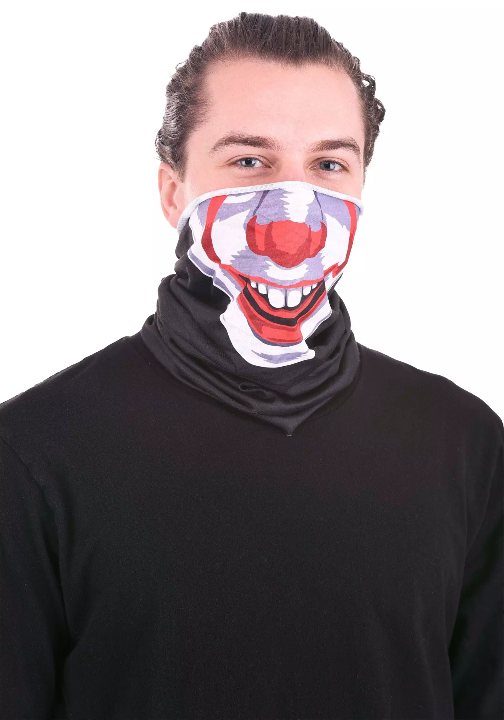 Concept One Accessories Pennywise IT Adult Neck Gaiter 1 Concept One Accessories Pennywise IT Adult Neck Gaiter