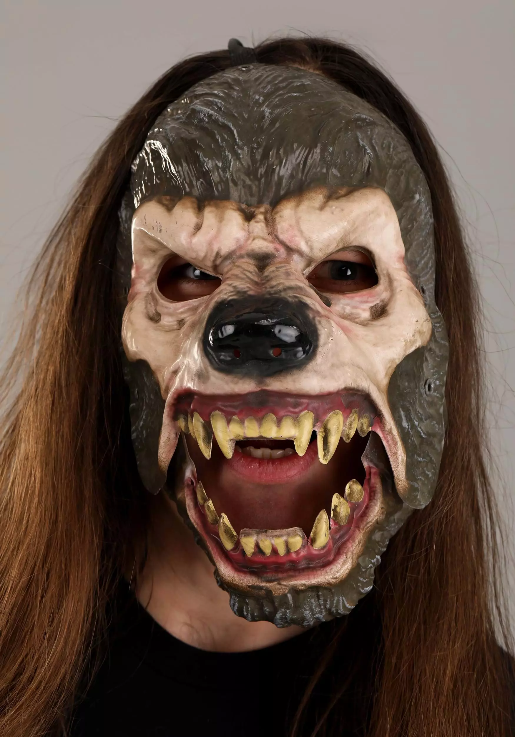 Seasonal Visions International, Ltd. Jabbering Jaw Wolfman Mask For Adults 4 Seasonal Visions International, Ltd. Jabbering Jaw Wolfman Mask For Adults - Image 4