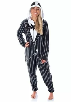 MJC International The Nightmare Before Christmas Jack Skellington Union Suit