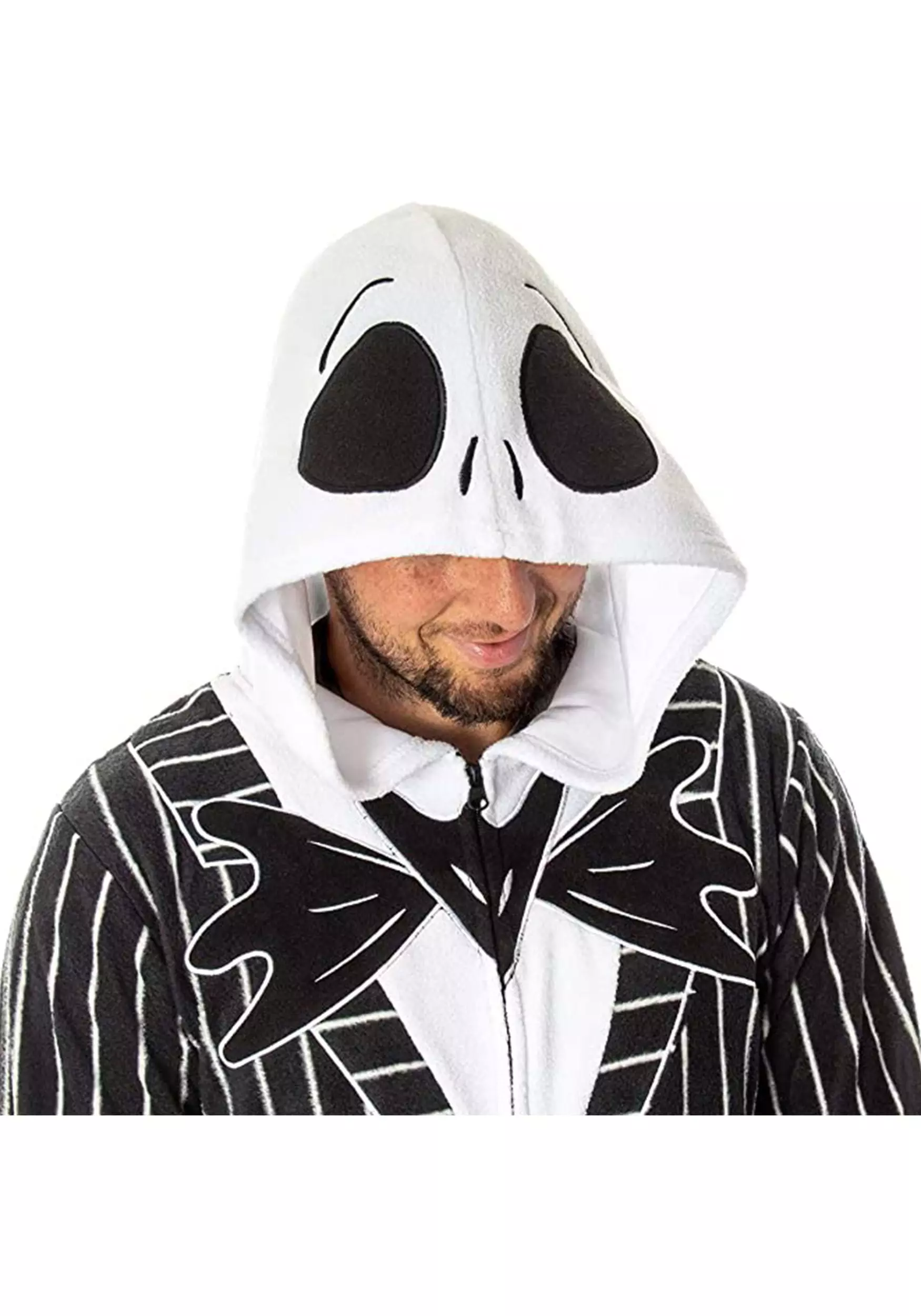MJC International The Nightmare Before Christmas Jack Skellington Union Suit 3 MJC International The Nightmare Before Christmas Jack Skellington Union Suit - Image 3