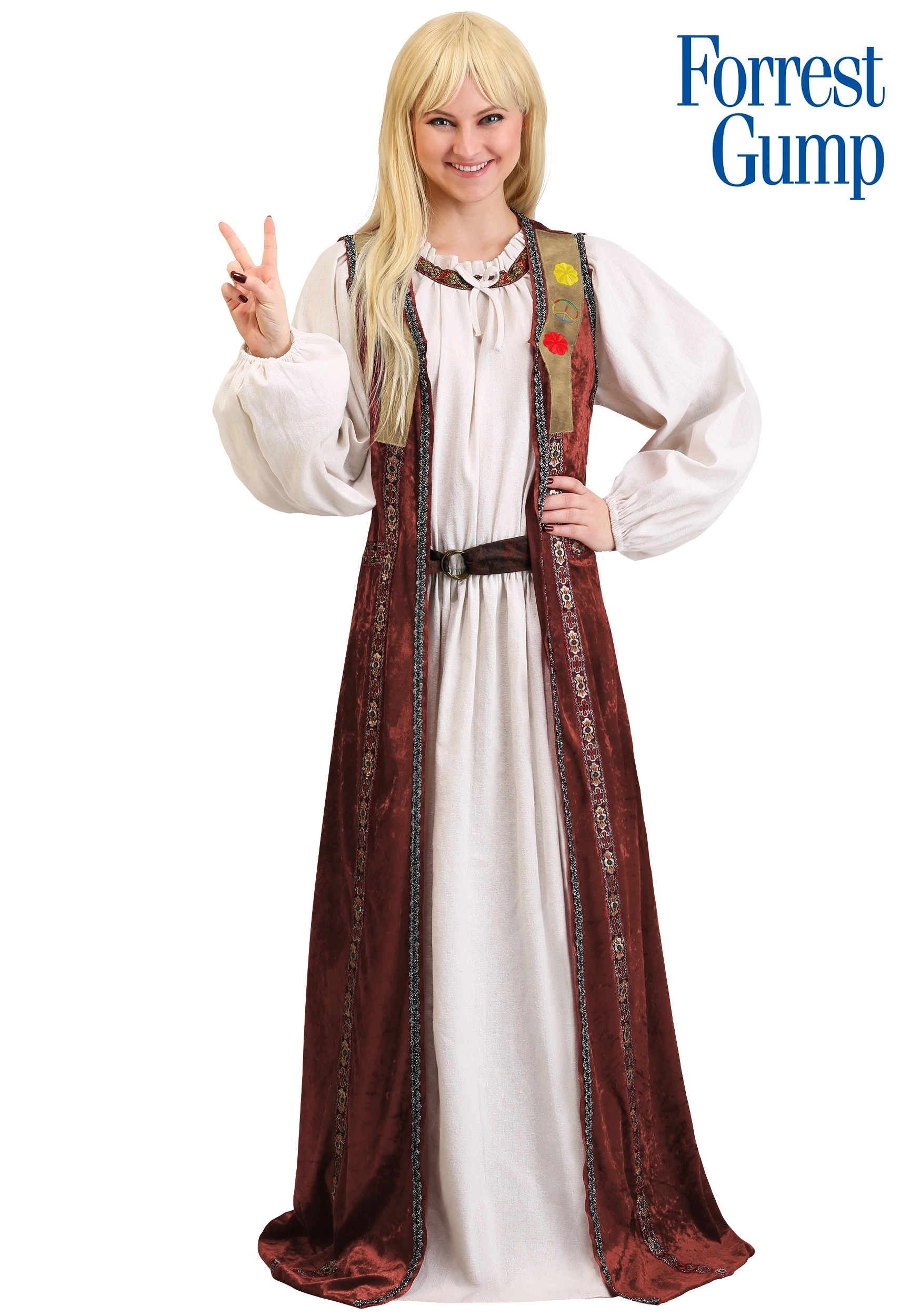 Boloparty Forrest Gump Jenny Curran Adult Costume 1 Boloparty Forrest Gump Jenny Curran Adult Costume