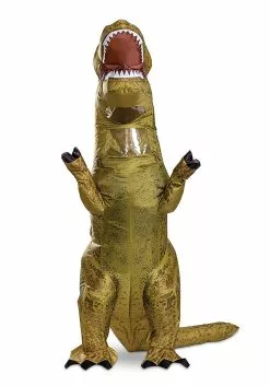 Disguise Child Jurassic World T-Rex Inflatable Costume 8 Disguise Child Jurassic World T-Rex Inflatable Costume -Scary Costumes store jurassic world t rex inflatable child costume alt 2