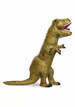 Disguise Child Jurassic World T-Rex Inflatable Costume 10 Disguise Child Jurassic World T-Rex Inflatable Costume -Scary Costumes store jurassic world t rex inflatable child costume alt 4