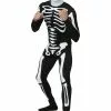 Fun Costumes Adult Karate Kid Skeleton Costume Suit