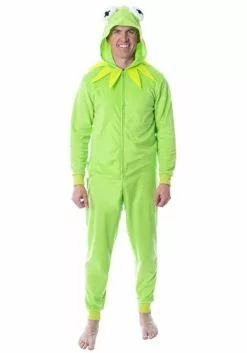 MJC International Adult Kermit Union Suit