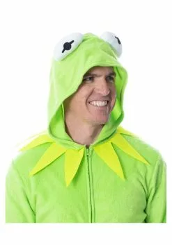MJC International Adult Kermit Union Suit -Scary Costumes store kermit union suit alt 2