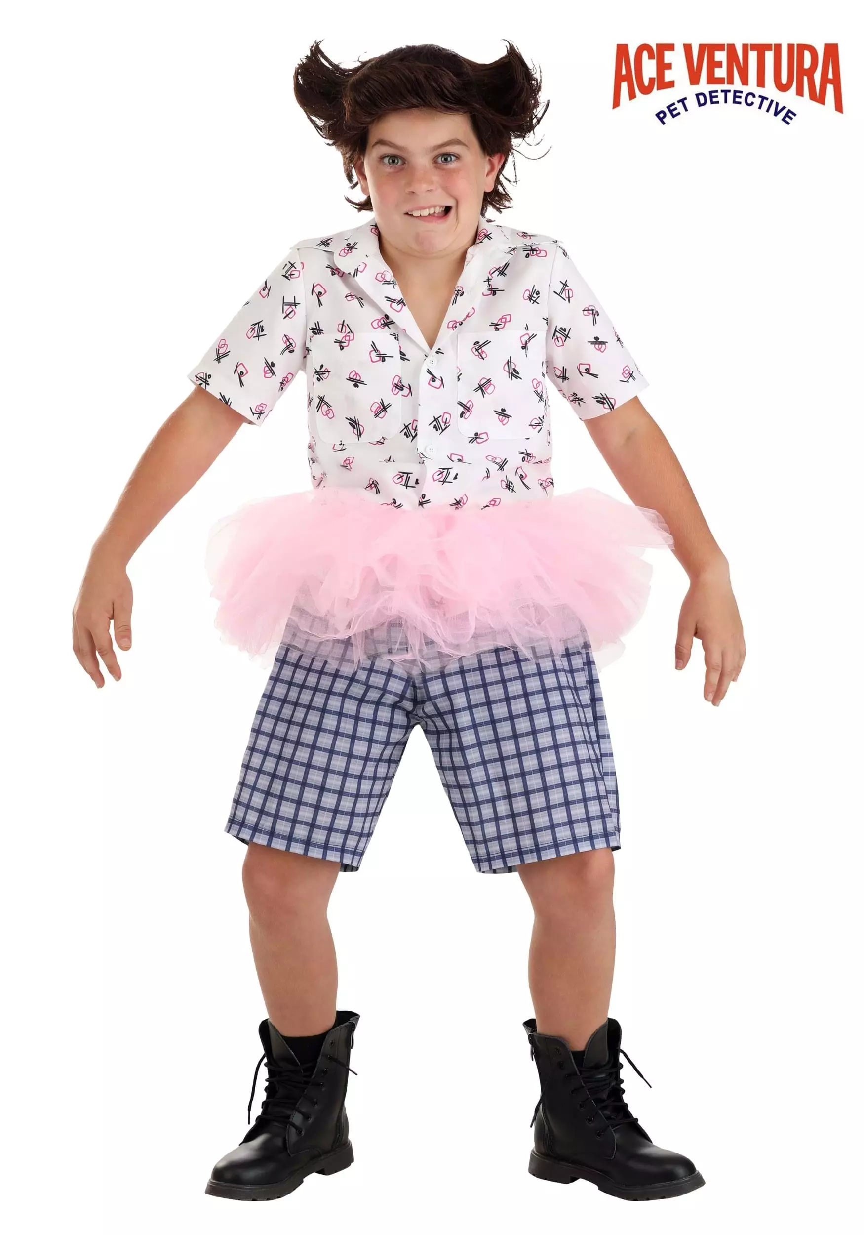 Fun Costumes Ace Ventura Tutu Costume For Kids 1 Fun Costumes Ace Ventura Tutu Costume For Kids