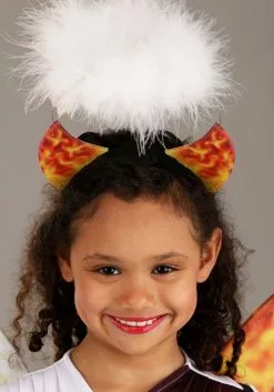 BigWan Apparel Co. Angel And Devil Costume For Kids 8 BigWan Apparel Co. Angel And Devil Costume For Kids -Scary Costumes store kids angel and devil costume alt 2