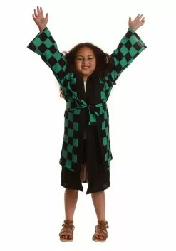 Karnival Costumes Anime Slayer Costume Robe For Kids