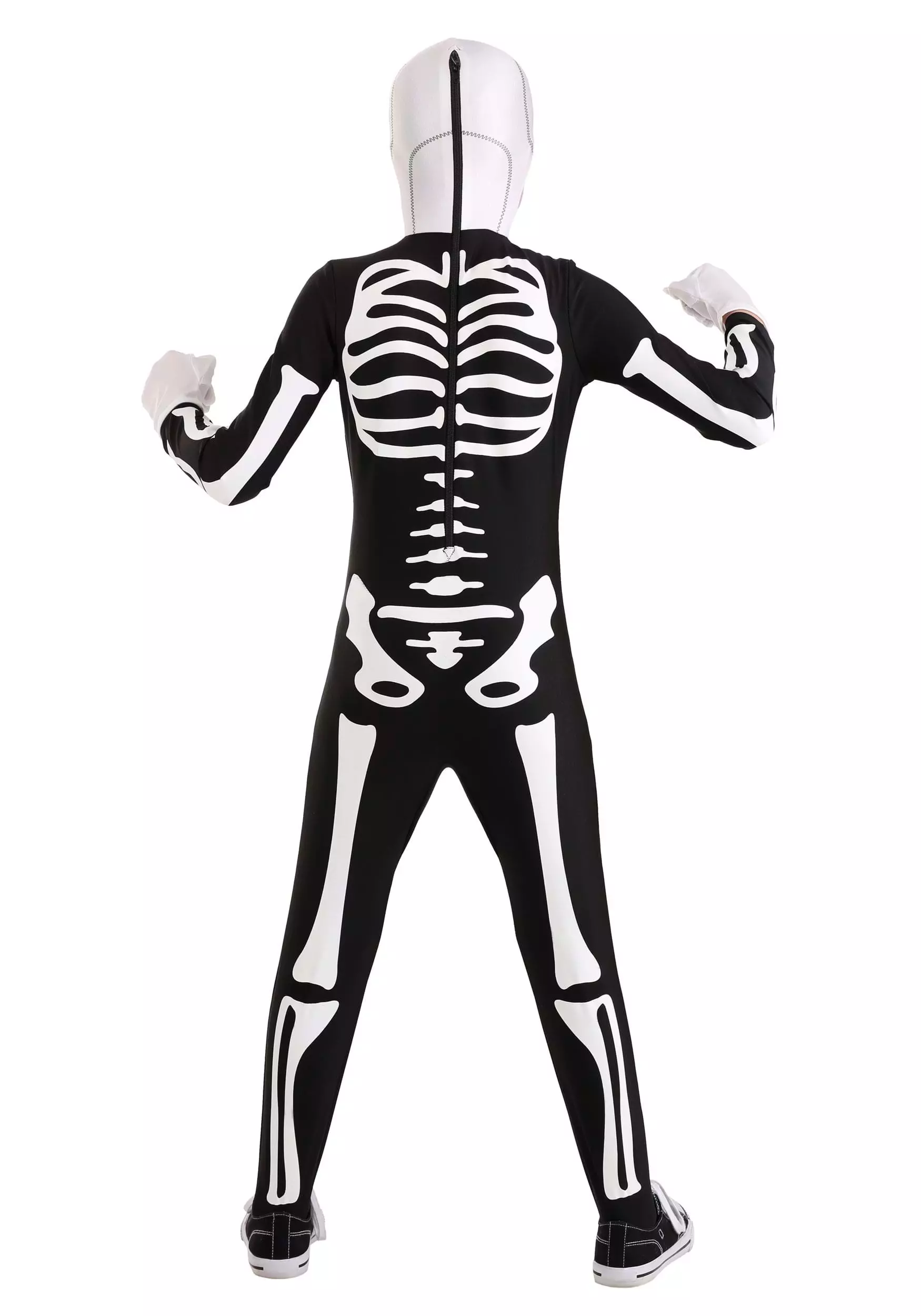 Fun Costumes Child Authentic Karate Kid Skeleton Suit 2 Fun Costumes Child Authentic Karate Kid Skeleton Suit - Image 2